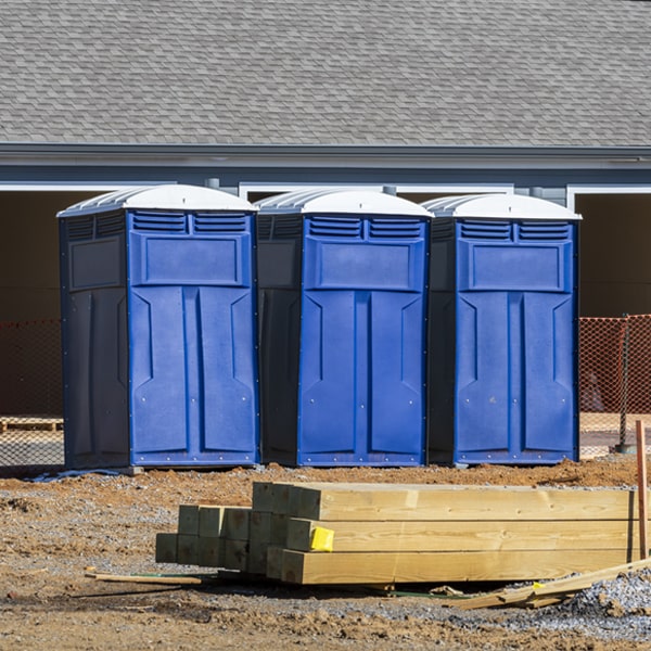 are there any restrictions on what items can be disposed of in the porta potties in Black Diamond WA